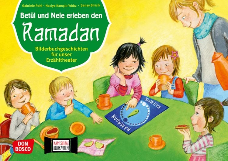 Produktbild: Bet&uuml;l und Nele erleben den Ramadan. Kamishibai Bildkartenset.
