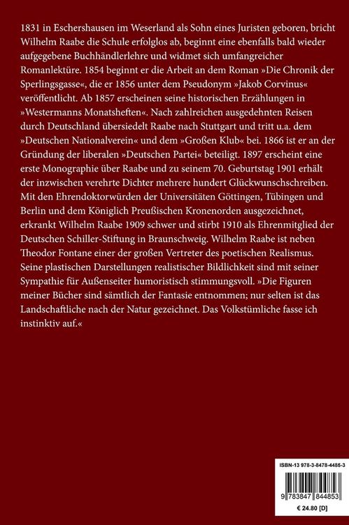 Produktbild: Die Chronik der Sperlingsgasse (Gro&szlig;druck)