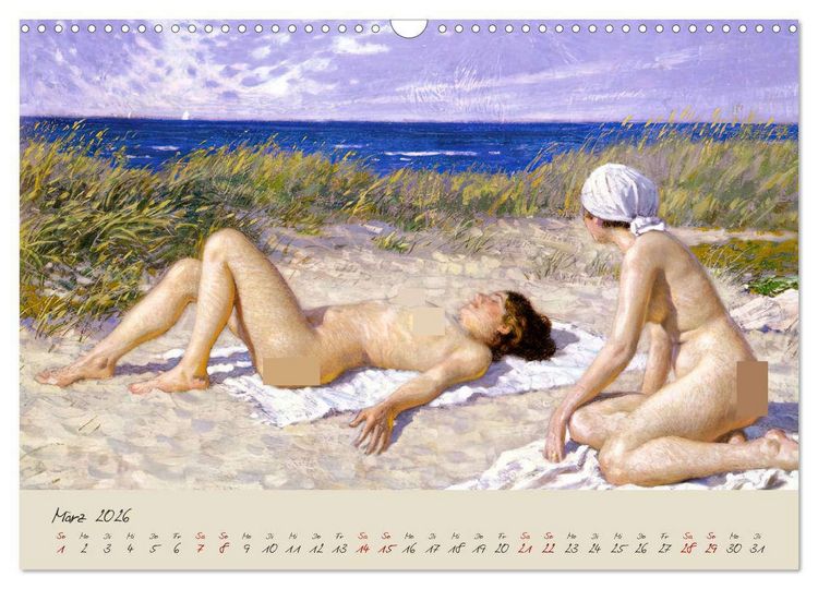 Produktbild: Strandgef&uuml;hle (Wandkalender 2026 DIN A3 quer), CALVENDO Monatskalender