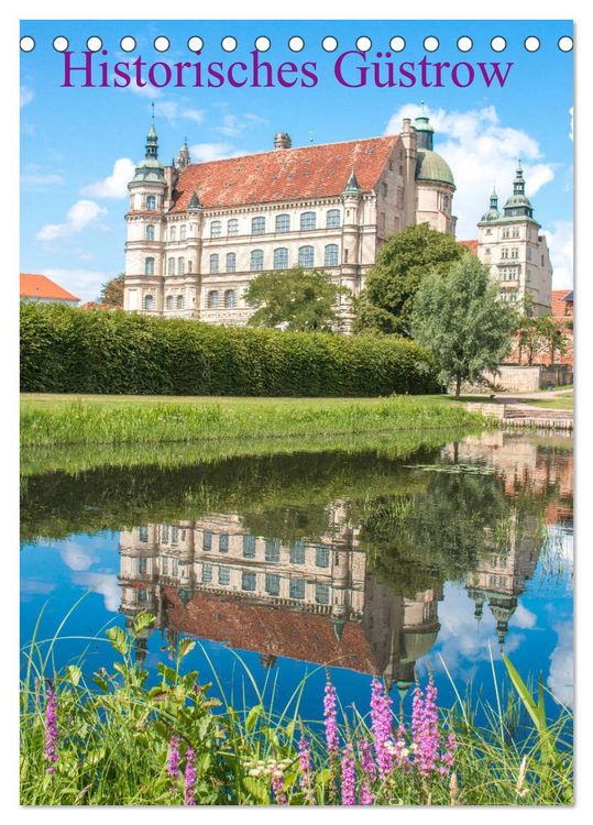 Produktbild: Historisches G&uuml;strow (Tischkalender 2026 DIN A5 hoch), CALVENDO Monatskalender