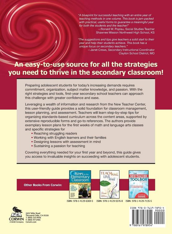 Produktbild: Keys to the Secondary Classroom