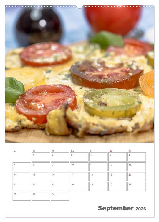 Produktbild: Historische Tomaten - Ein K&uuml;chen Terminplaner (Wandkalender 2026 DIN A2 hoch), CALVENDO Monatskalender
