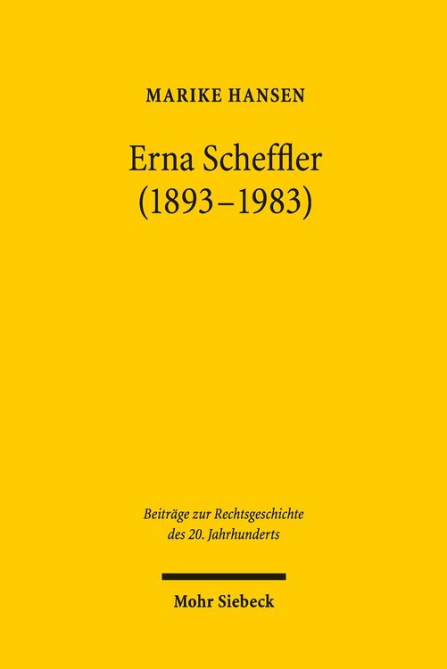 Produktbild: Erna Scheffler (1893-1983)