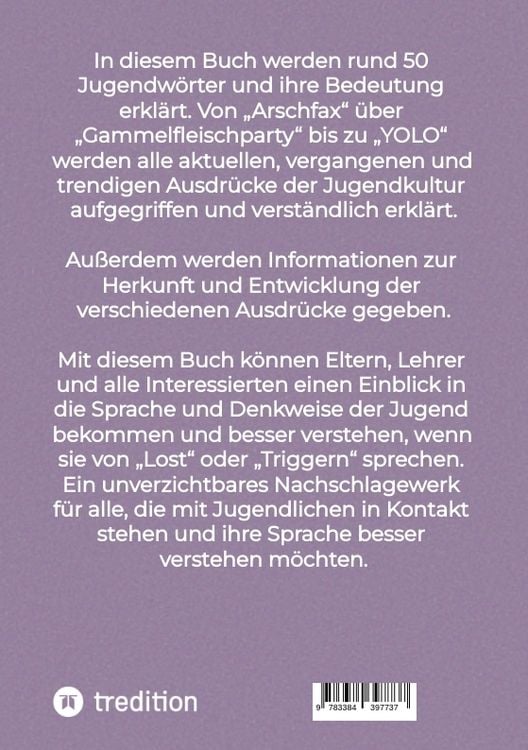 Produktbild: Jugendsprache verstehen