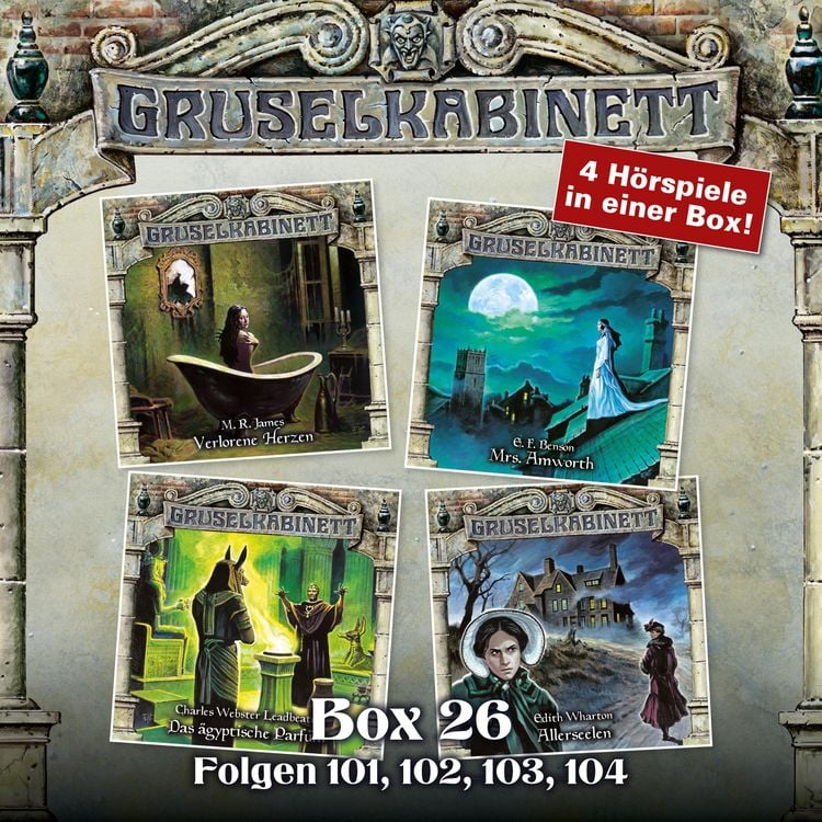 Produktbild: Gruselkabinett, Folgen 101, 102, 103, 104