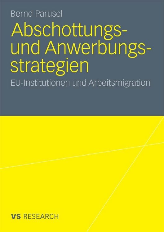 Produktbild: Abschottungs- und Anwerbungsstrategien