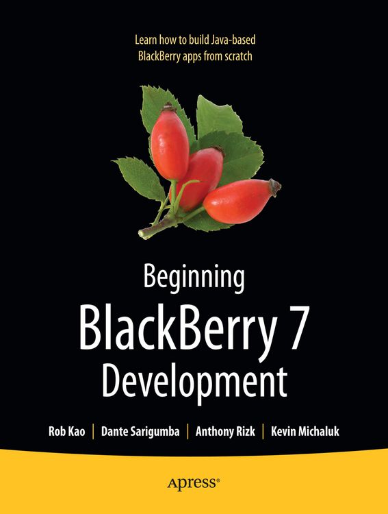 Produktbild: Beginning BlackBerry 7 Development