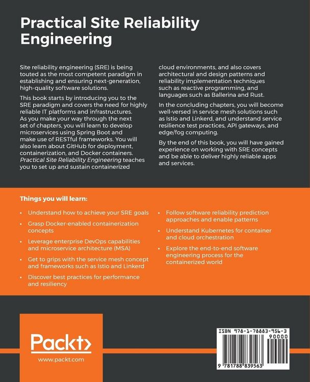 Produktbild: Practical Site Reliability Engineering