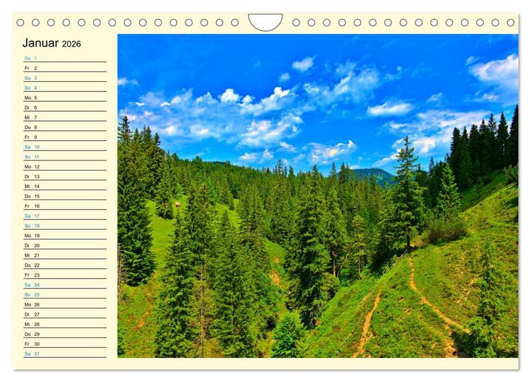 Produktbild: Bayern - Idylle zwischen Allg&auml;u und Bayerischen Alpen (Wandkalender 2026 DIN A4 quer), CALVENDO Monatskalender