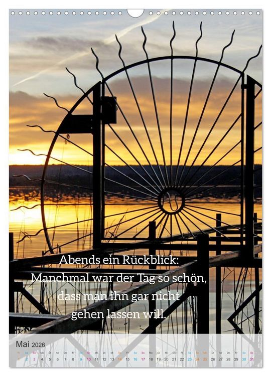 Produktbild: Manchmal - Poetische Momentaufnahmen (Wandkalender 2026 DIN A3 hoch), CALVENDO Monatskalender