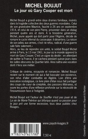 Produktbild: Le Jour Ou Gary Cooper est Mort