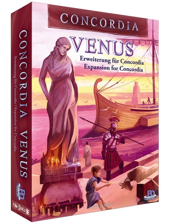 Produktbild: Concordia Venus - Erweiterung f&uuml;r Concordia (Spiel-Zubeh&ouml;r)