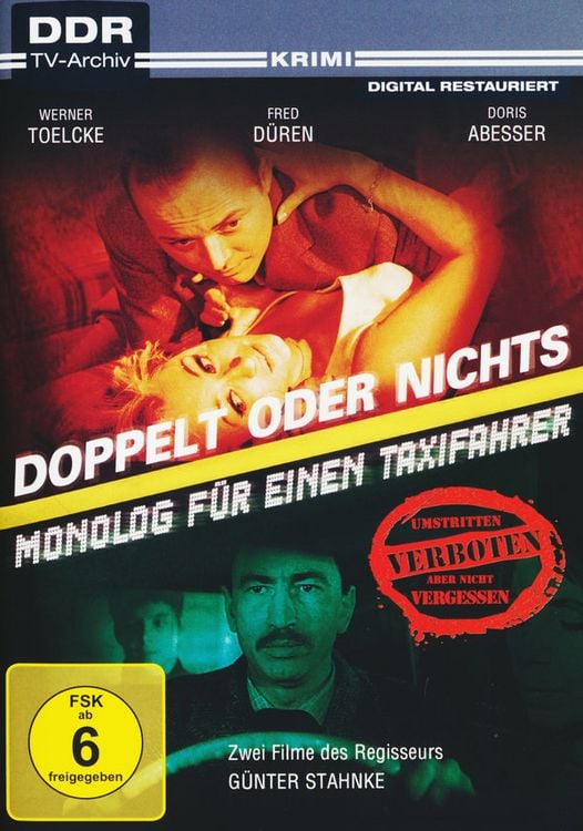 Produktbild: Doppelt oder nichts / Monolog f&uuml;r einen Taxifahrer - DDR TV-Archiv