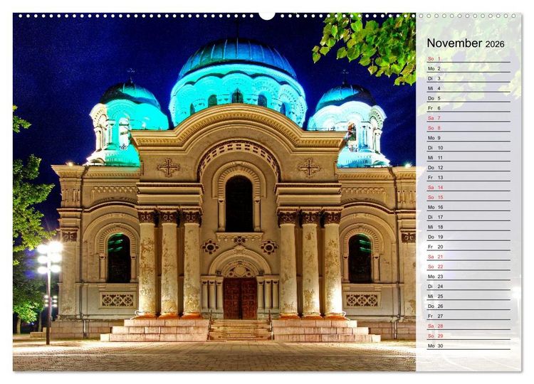 Produktbild: Litauen - Streifz&uuml;ge durch die junge Ostseerepublik (Wandkalender 2026 DIN A2 quer), CALVENDO Monatskalender