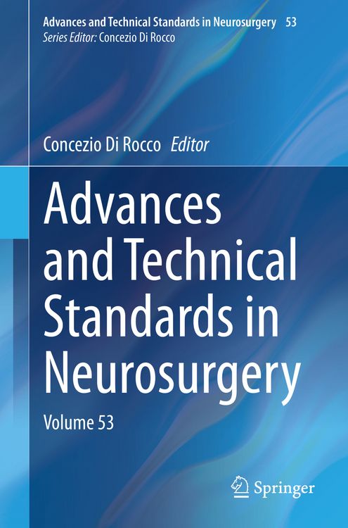 Produktbild: Advances and Technical Standards in Neurosurgery