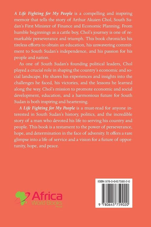Produktbild: Arthur Akuien Chol A Life Fighting for my people