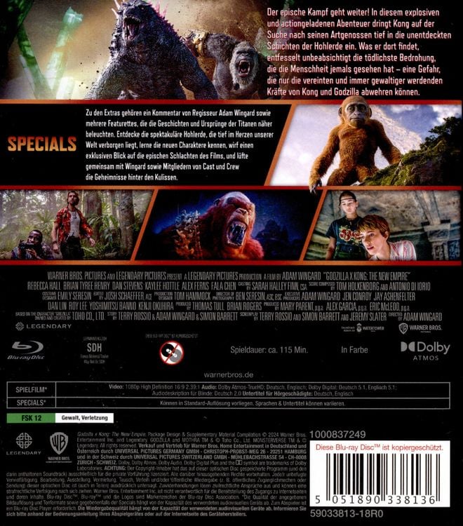 Produktbild: Godzilla x Kong: The New Empire