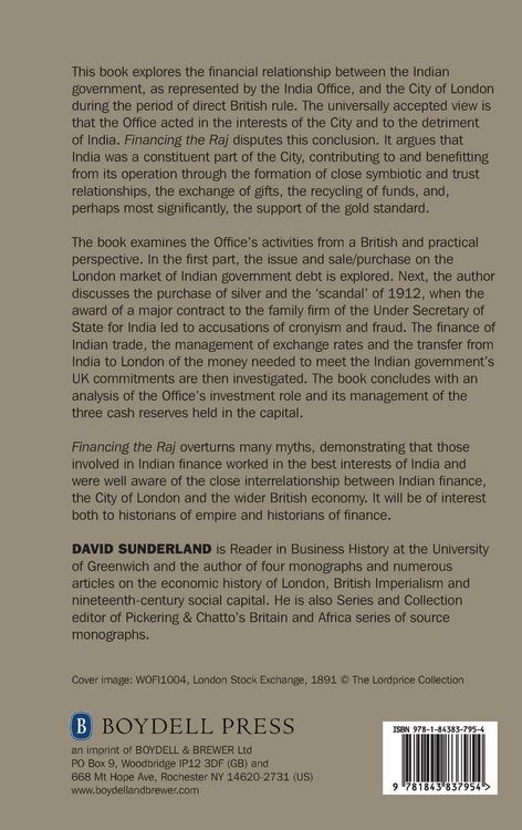 Produktbild: Financing the Raj