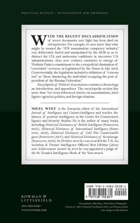 Produktbild: Encyclopedia of Political Assassinations