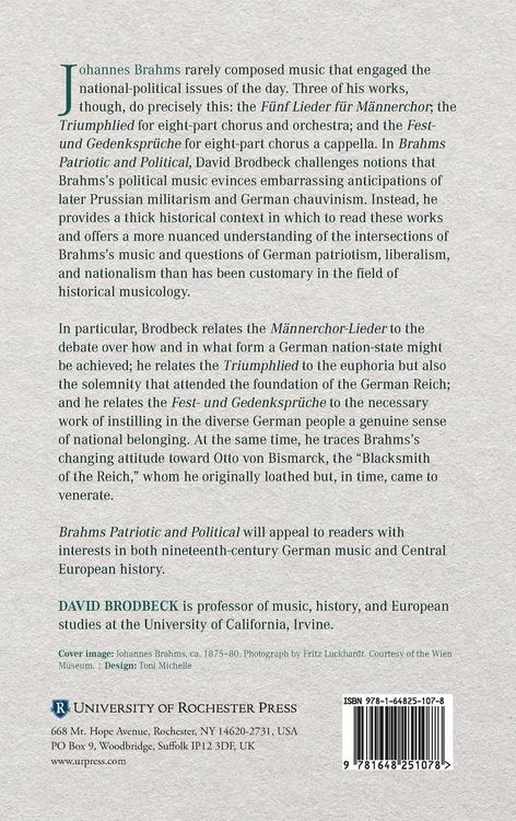 Produktbild: Brahms Patriotic and Political