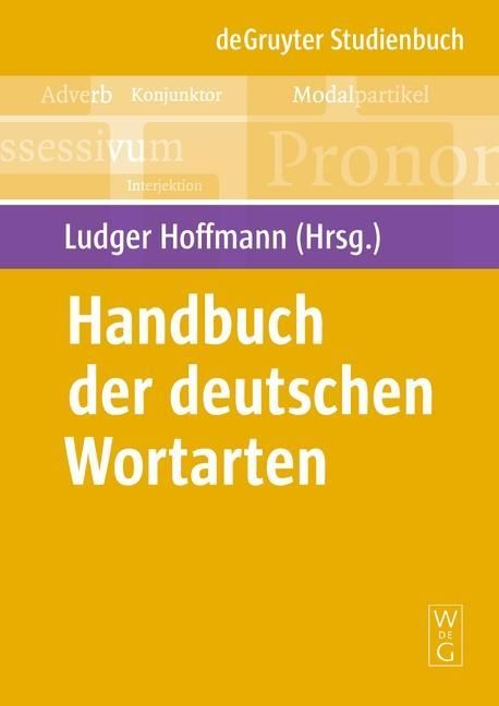 Produktbild: Handbuch der deutschen Wortarten