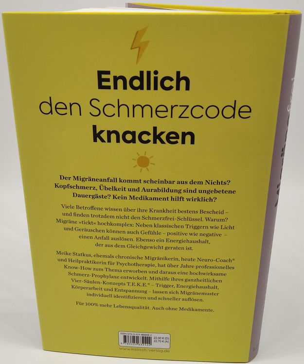 Produktbild: Migr&auml;ne-frei: endlich Frieden im Kopf