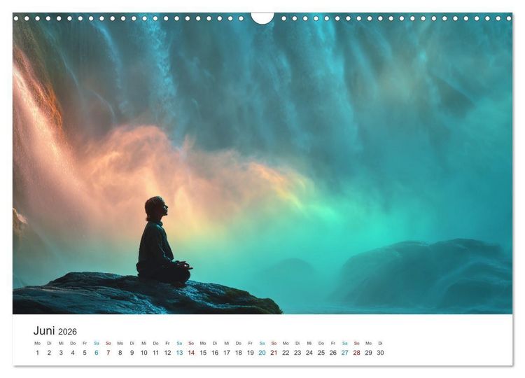Produktbild: Balance des Lebens (Wandkalender 2026 DIN A3 quer), CALVENDO Monatskalender