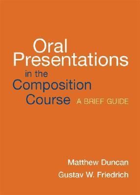 Produktbild: Oral Presentations in the Composition Course