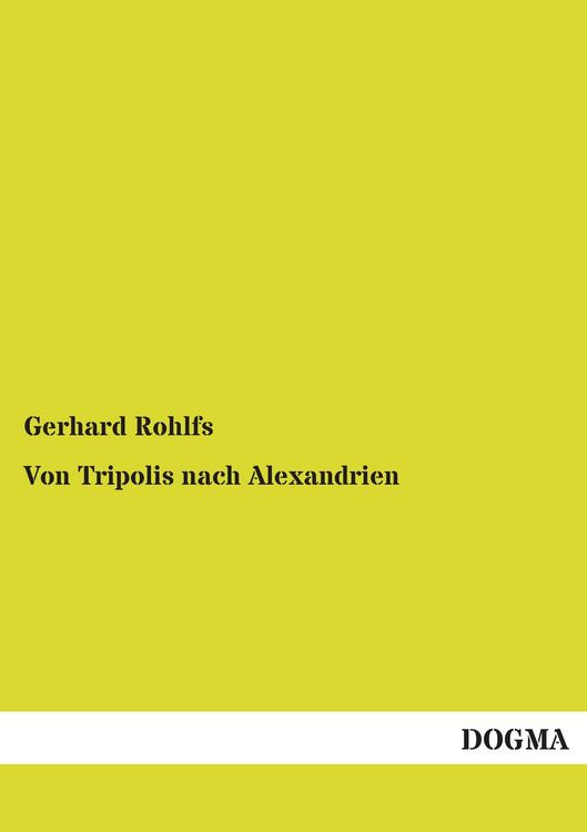 Produktbild: Von Tripolis nach Alexandrien