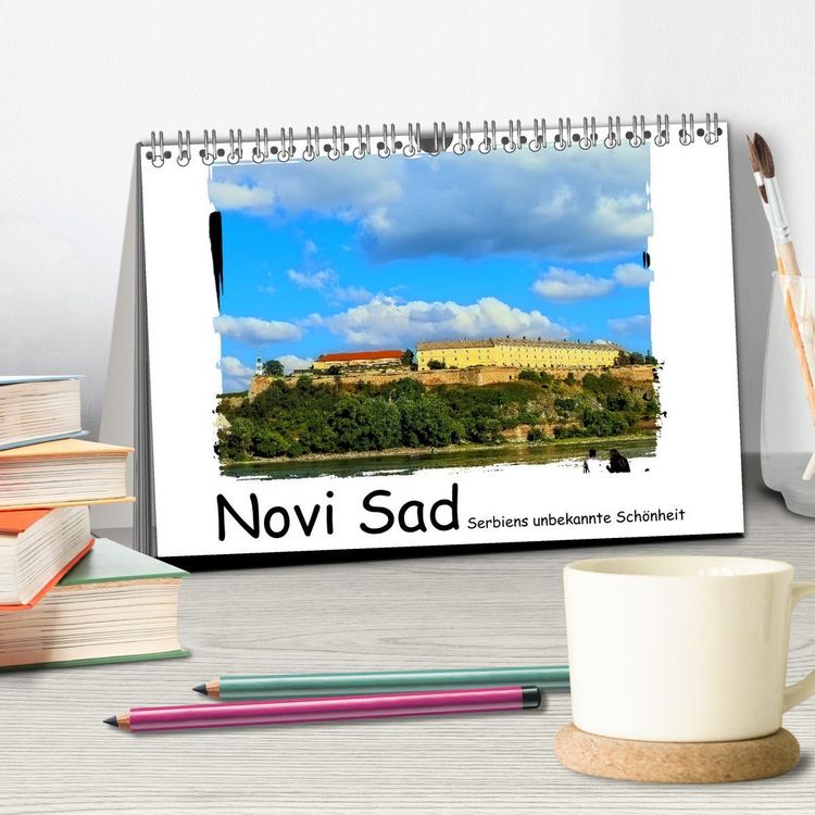 Produktbild: Novi Sad Serbiens unbekannte Sch&ouml;nheit (Tischkalender 2026 DIN A5 quer), CALVENDO Monatskalender