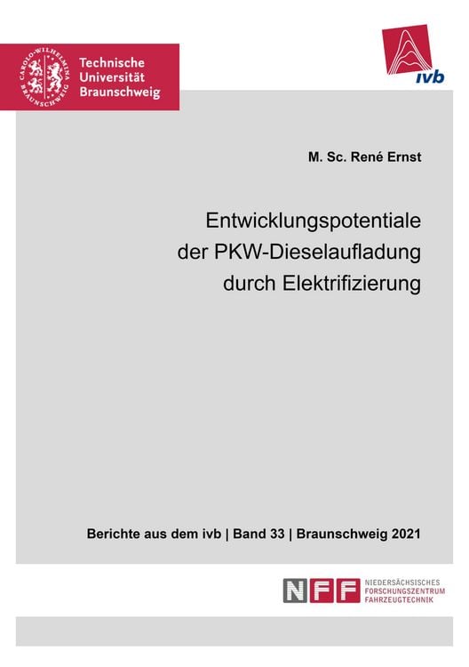 Produktbild: Entwicklungspotentiale der PKW-Dieselaufladung durch Elektrifizierung