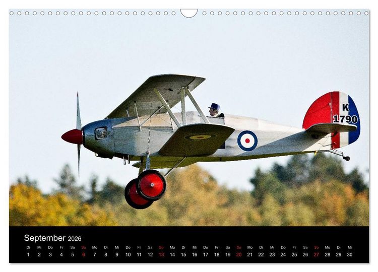 Produktbild: Dies und das vom Modellflugplatz (Wandkalender 2026 DIN A3 quer), CALVENDO Monatskalender