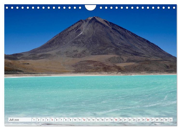 Produktbild: Bolivien - Unterwegs im Hochland (Wandkalender 2026 DIN A4 quer), CALVENDO Monatskalender
