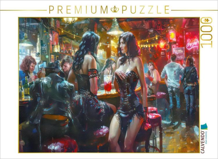 Produktbild: CALVENDO Puzzle Live-Bar | 1000 Teile Lege-Gr&ouml;&szlig;e 64x48cm Foto-Puzzle f&uuml;r gl&uuml;ckliche Stunden