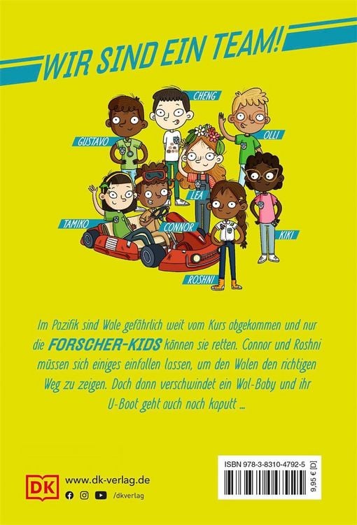 Produktbild: Ein Fall f&uuml;r die Forscher-Kids 1. Rettet die Wale!