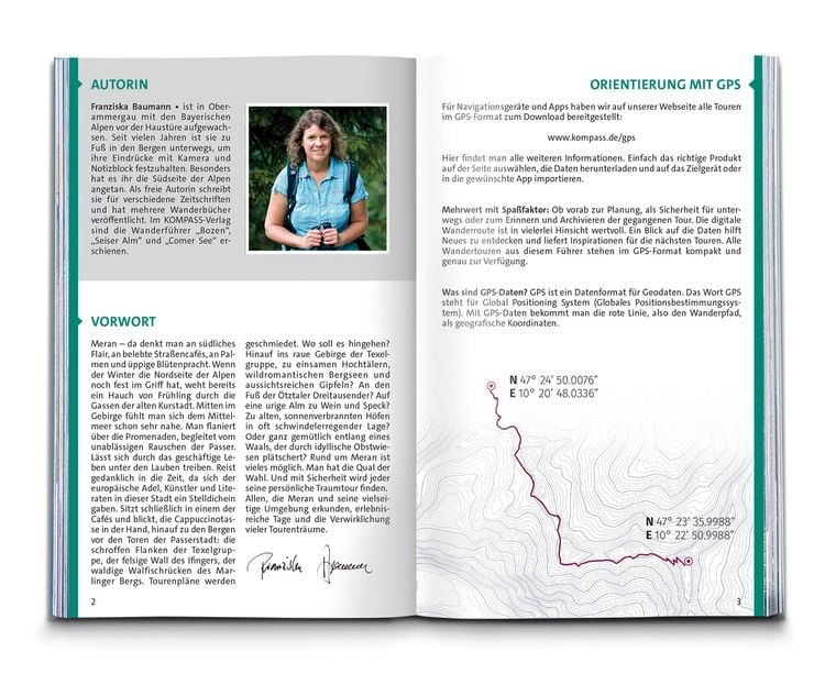 Produktbild: KOMPASS Wanderf&uuml;hrer Meran und Umgebung, Passeiertal, Texelgruppe, Ultental, 60 Touren mit Extra-Tourenkarte