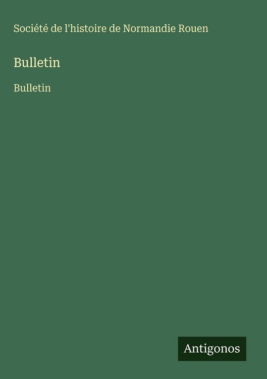 Produktbild: Bulletin