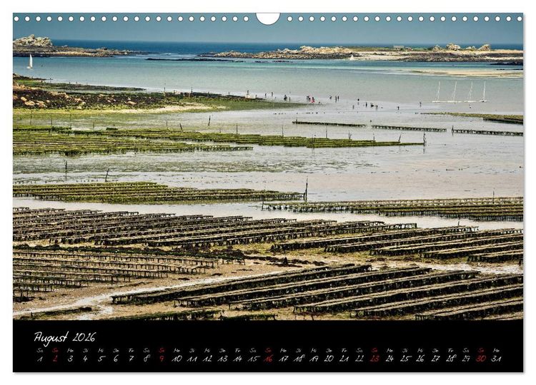 Produktbild: Frankreich Bretagne (Wandkalender 2026 DIN A3 quer), CALVENDO Monatskalender