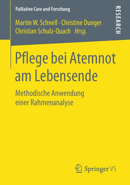 Bild vom Artikel Pflege bei Atemnot am Lebensende vom Autor Martin W. Schnell