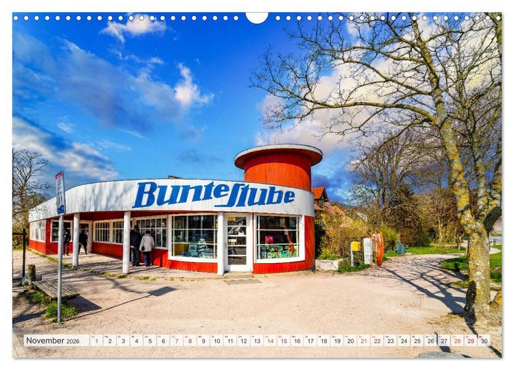 Produktbild: Ahrenshoop Impressionen (Wandkalender 2026 DIN A3 quer), CALVENDO Monatskalender