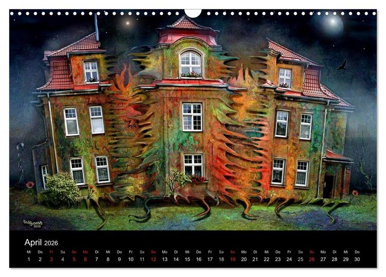 Produktbild: Der kreative Hauskalender (Wandkalender 2026 DIN A3 quer), CALVENDO Monatskalender