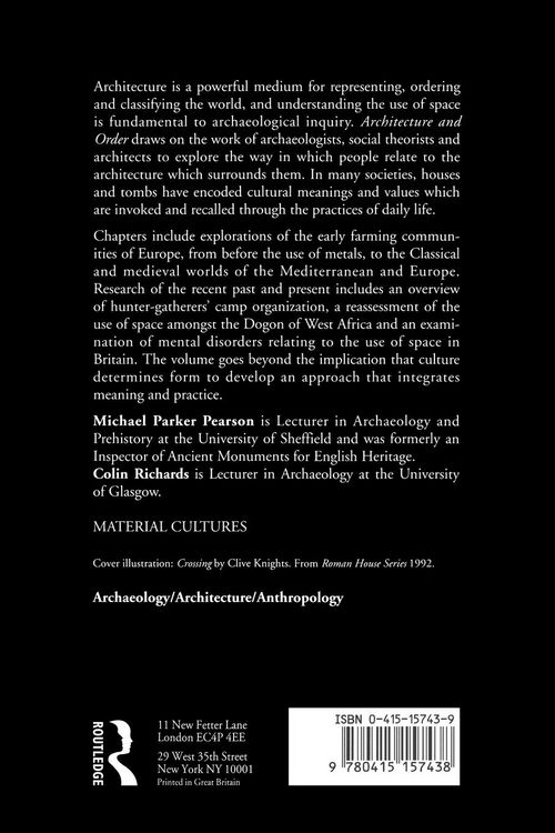 Produktbild: Architecture and Order