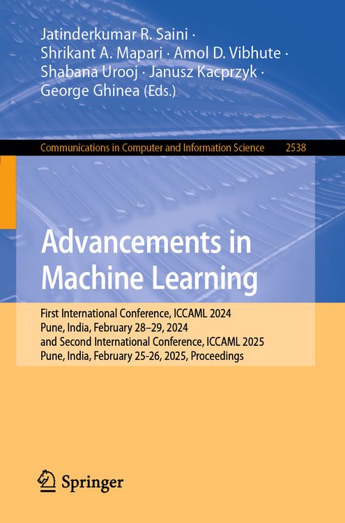 Produktbild: Advancements in Machine Learning