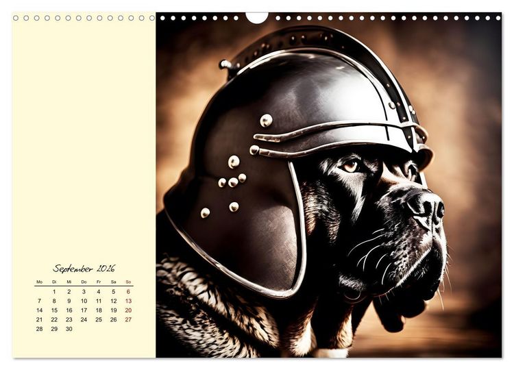 Produktbild: Gut beh&uuml;tete Hunde (Wandkalender 2026 DIN A3 quer), CALVENDO Monatskalender