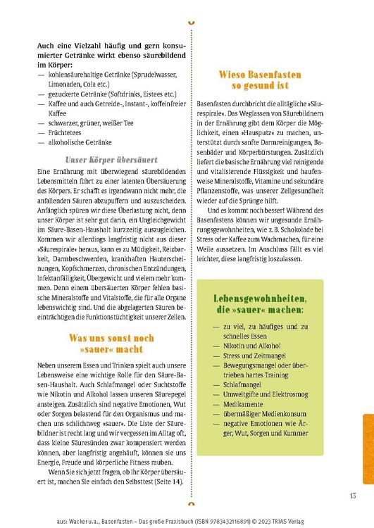 Produktbild: Basenfasten - Das gro&szlig;e Praxisbuch