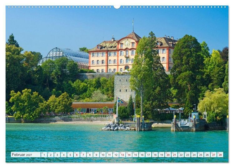 Produktbild: Bodensee - Traumlandschaften am Wasser (hochwertiger Premium Wandkalender 2027 DIN A2 quer), Kunstdruck in Hochglanz