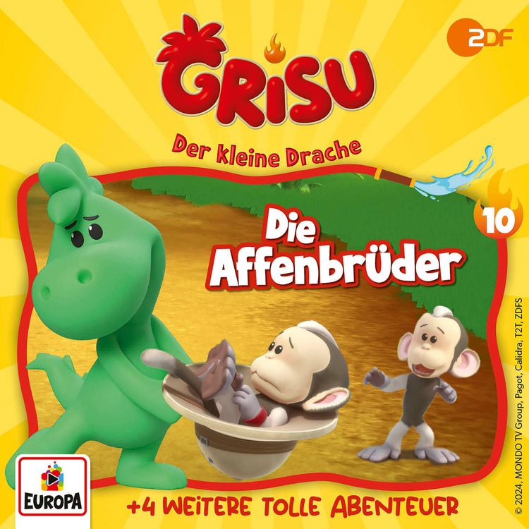 Produktbild: Folge 10: Die Affenbr&uuml;der