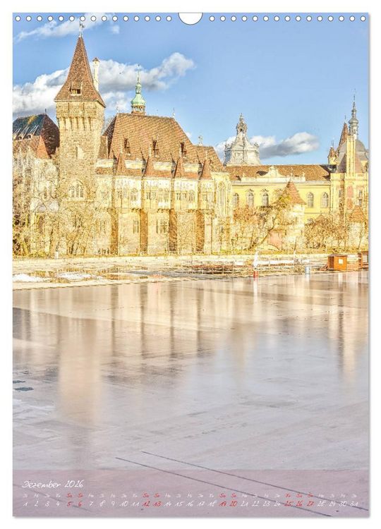 Produktbild: Budapest - Ein malerischer Spaziergang (Wandkalender 2026 DIN A3 hoch), CALVENDO Monatskalender