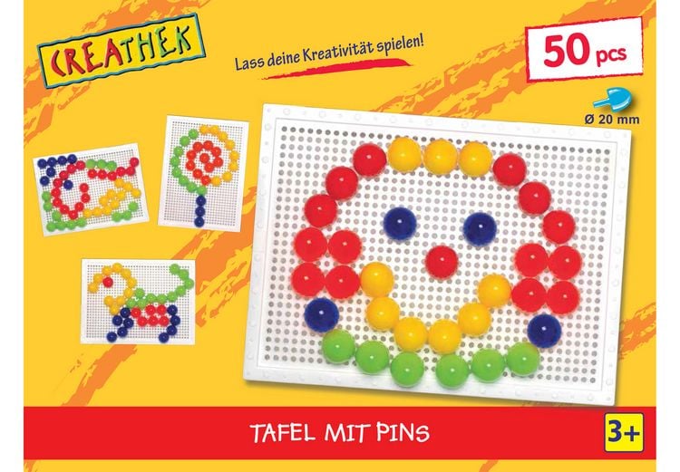 Produktbild: Creative Fun Steckplatte mit Pins