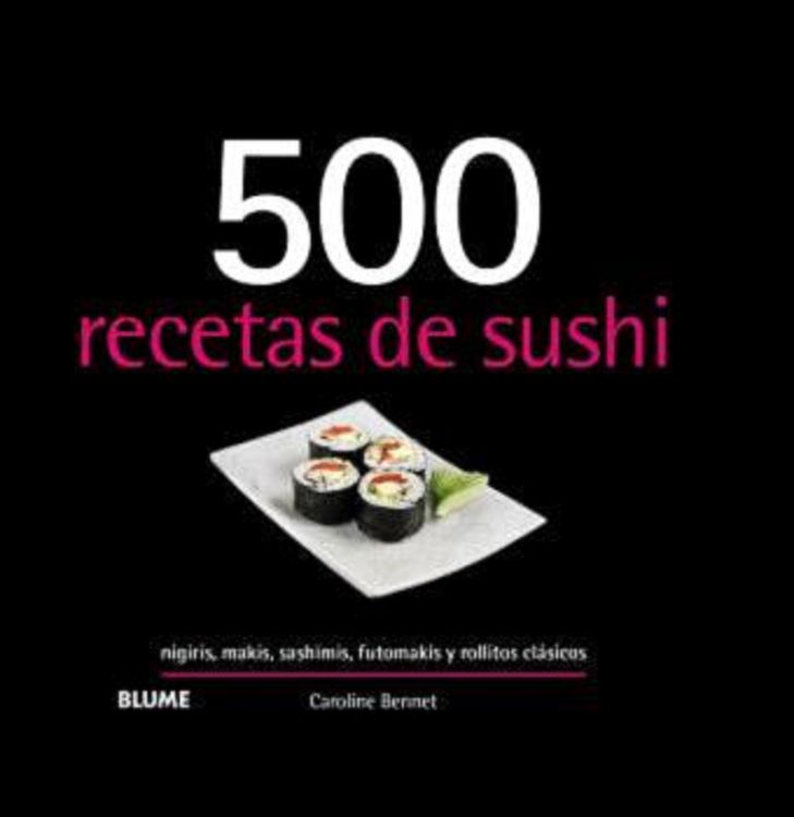 Produktbild: 500 recetas de sushi